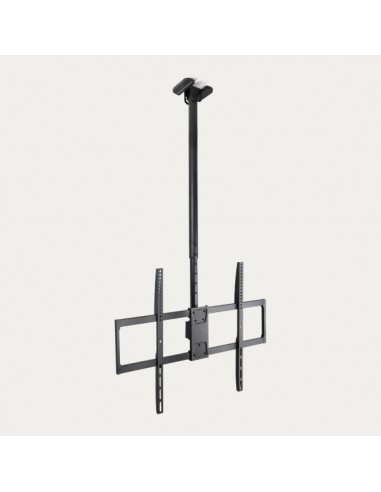 Tooq Soporte de Techo para Pantallas 50-100" - Giratorio-Inclinable y Extensible - Gestion de Cables - Peso Max. 80kg - VESA