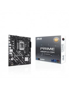 Asus Prime-H810M-E-CSM Placa Base Intel 1851 2x DDR5-2x M2-4x Sata III-PCIe-4.0-USB 2.0-3.2-RJ-45-HDMI-DisplayPort