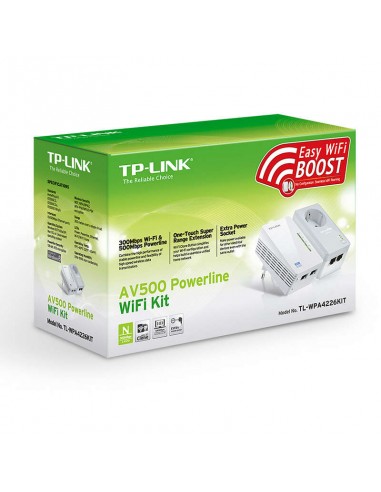 TP-Link TL-WPA4226KIT Kit Extensor Powerline WiFi AV500