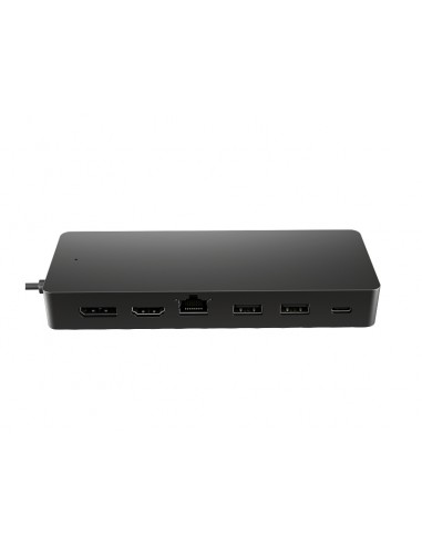 HP Hub Multipuerto USB-C 7 en 1 - 2 Puertos USB-A-2 Puertos USB-C-1 Display Port-1 HDMI-1 RJ45 - Plug & Play