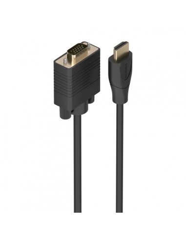 Aisens Cable Conversor HDMI a SVGA - Longitud 2m - HDMI Macho - HDB15 Macho - Soporta Resoluciones hasta 1080P - Plug and