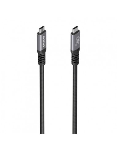 Aisens Cable USB-C Macho - Soporta hasta 240W - Longitud 2m - Velocidad de Transferencia hasta 40Gbps - Resolucion 8K -