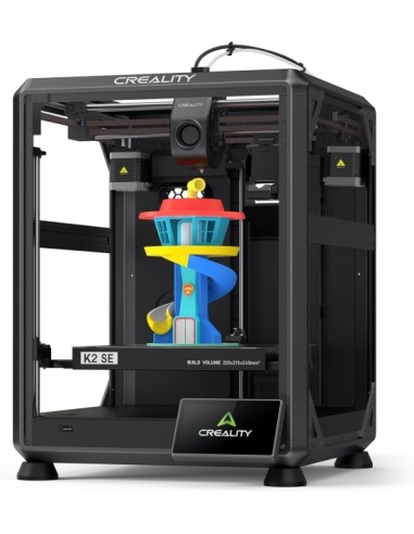 Creality K2 SE Combo Impresora 3D Abierta - TamaÃ±o 22x21.5x24.5cm - Cuerpo de Aluminio Aeroespacial - Interfaz de Usuario