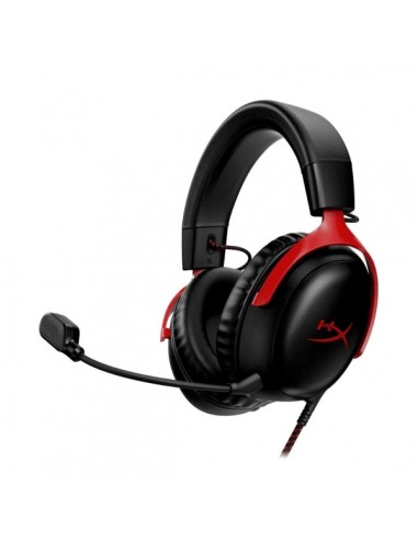 HyperX Cloud III Auriculares Gaming - Controladores de 53 mm - Microfono con Cancelacion de Ruido - Multiplataforma - Color