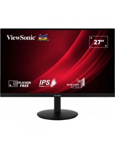 ViewSonic VG2709-2K-MHD-2 Monitor LED 27" IPS QHD HDR - Respuesta 4ms - Altavoces 5W - Ajustable en Altura-Giratorio e