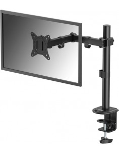 Fellowes Everyday Soporte de Mesa con Brazo Articulado para Monitores hasta 32" y 9kg - Fijacion con Abrazadera o Tornillos -