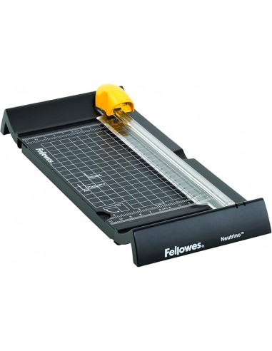 Fellowes Neutrino Cizalla de Papel - Formato A5 - Pinza - Brazo Extensible - Guias de Corte - Cuchilla Autoafilable -