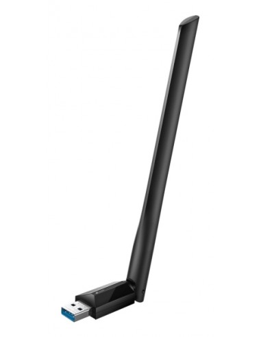TP-Link Archer TX35U Plus Adaptador USB a WiFi 6 con Antena - Doble Banda - Velocidad hasta 1.2Gbps - Color Negro