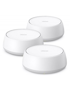 TP-Link Deco BE22 Pack de 3 Sistemas WiFi Mesh - Doble Banda - Velocidad hasta 3.6Gbps - WiFi 7 - Ethernet 1Gbps - Color