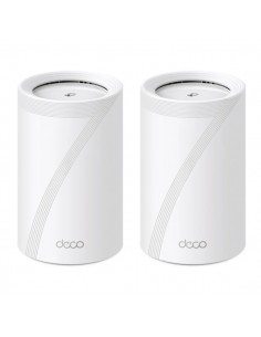 TP-Link Deco BE65 Pack de 2 Sistemas WiFi Mesh - Tribanda - Velocidad hasta 9.3Gbps - WiFi 7 - Ethernet 2.5Gbps - VPN - Color