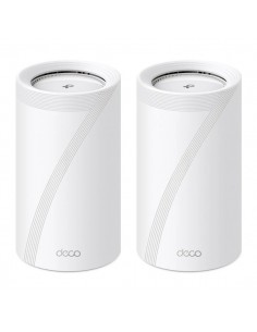 TP-Link Deco BE85 Pack de 2 Sistemas WiFi Mesh - Tribanda - Velocidad hasta 19Gbps - WiFi 7 - Ethernet 10Gbps - VPN - Color