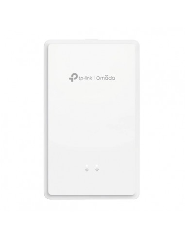 TP-Link Omada EAP615GP-Wall Punto de Acceso de Doble Banda - Velocidad 1.8Gbps - Cobertura hasta 50m2 - WiFi 6 Mesh -