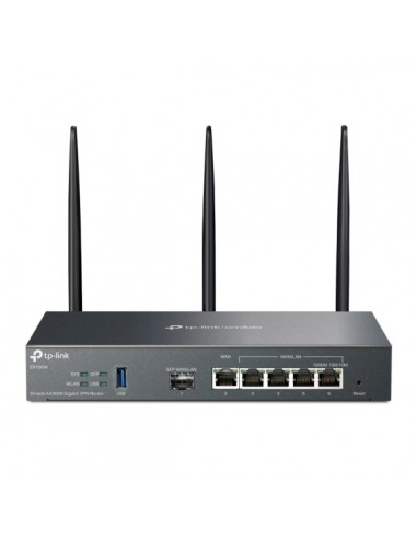 TP-Link Omada ER706W Router de Doble Banda - Velocidad hasta 3Gbps - VPN - WiFi - 1Gbps SFP - 5xRJ45 1Gbps - Antenas