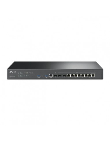 TP-Link Omada ER8411 Router Gigabit - 8x RJ45 - 3xSFP - 2xUSB-A - VPN - Balanceo de Carga - Carcasa de Acero - RAM de 4GB -