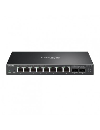 TP-Link Omada ES210X-M2 Switch 8 Puertos RJ45 2.5Gbps - Gestionado - Fuente de Alimentacion Incluida - Conmutacion hasta