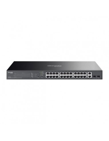 TP-Link Omada ES228GP Switch 28 Puertos - Gestionado - 26xRJ45 PoE-1Gbps - 2xSFP 1Gbps - Soporta QOS - 2 Ventiladores