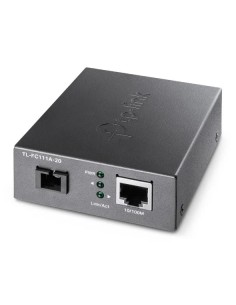 TP-Link Omada FC111A-20 Convertidor de Fibra a RJ45 - Fibra hasta 20km - Velocidad hasta 100Mbps - Auto Negociacion -