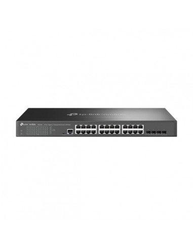 TP-Link Omada SG3428 Switch 28 Puertos - Gestionado - 24xRJ45 1Gbps - 4xSFP - Soporta QOS - Conmutacion hasta 56Gbps -