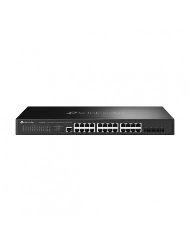 TP-Link Omada SG3428X-M2 Switch 28 Puertos - Gestionado - 24xRJ45 2.5Gbps - 4xSFP-10Gbps - Soporta QOS - Conmutacion hasta
