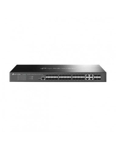 TP-Link Omada SG3428XF Switch 28 Puertos - Gestionado - 20xSFP - 4xRJ45 SFP Combo - 4xSFP-10Gbps - Soporta QOS - Doble