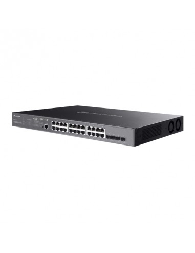 TP-Link Omada SG3428XMP Switch 28 Puertos - Gestionado - 24xRJ45 PoE-1Gbps - 4xSFP 10Gbps - Soporta QOS - Conmutacion hasta