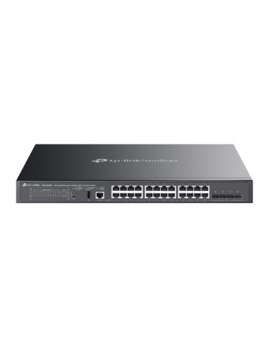 TP-Link Omada SG5428XMPP Switch 28 Puertos - Gestionable - 8xRJ45 PoE-1Gbps - 16xRJ45 PoE-1Gbps - 4xSFP 10Gbps - Soporta