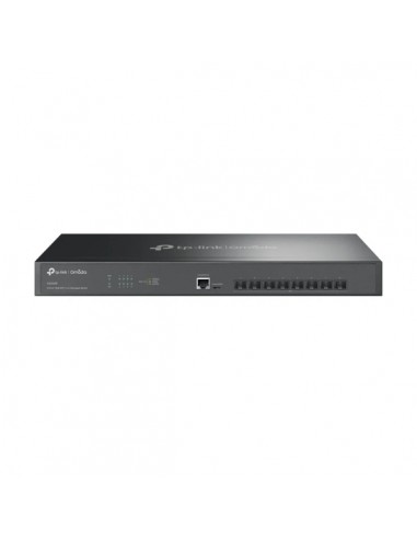 TP-Link Omada SX3008F Switch 8 Puertos SFP-- Gestionado - Soporta QOS - Conmutacion hasta 160Gbps - Carcasa Metalica - Color