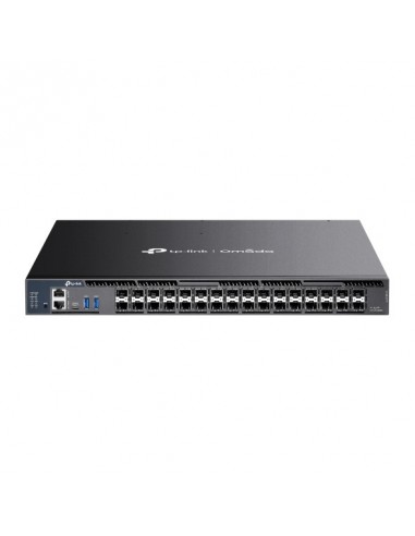 TP-Link Omada SX6632YF Switch 32 Puertos - 4 Ventiladores - 26xSFP-10Gbps - 6xSFP28 25Gbps - Seguridad Avanzada -