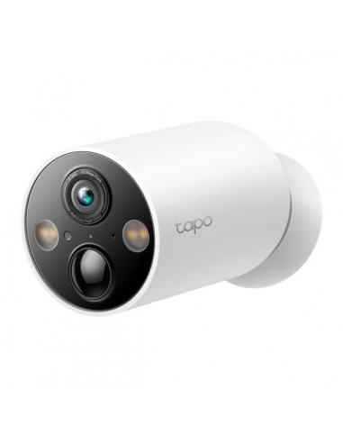 TP-Link Tapo C425 Camara de Seguridad para Exterior - 2K QHD - Bateria 10Ah - IP66 - Focos Incorporados - WiFi - Vision