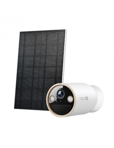 TP-Link Tapo C460 Kit Camara de Seguridad - 4K - Bateria 10Ah - IP66 - Panel Solar IP65 - Deteccion con IA - Vision Nocturna
