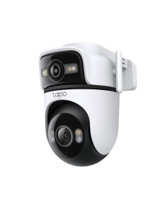 TP-Link Tapo C545D Camara de Seguridad Exterior - 2K QHD - 2 Lentes - IP66 - WiFi - Ethernet - Resolucion 3Mpx - Vision