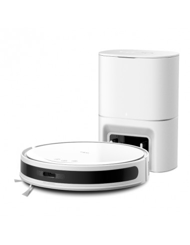 TP-Link Tapo RV20 Max Plus White MagSlim Robot Aspirador con Friegasuelos - 5300Pa - 2600mAh - Base de Autovaciado de 3l -