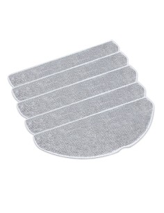 TP-Link Tapo RVA301 Pack de 5 Mopas de Fregado para Robot Aspirador - Lavables - Reutilizables - Color Gris