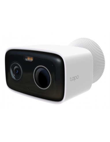 TP-Link Tapo TC80 Camara de Seguridad para Exterior - IP65 - WiFi - Ethernet - Resolucion de 2Mpx - Vision Nocturna - Color
