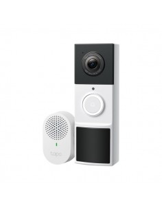TP-Link Tapo TD21 Videoportero - Resolucion 2K 3Mpx - Bateria 6400mAh - Angulo de Vision 160Â-- IP65 - Recargable - WiFi -