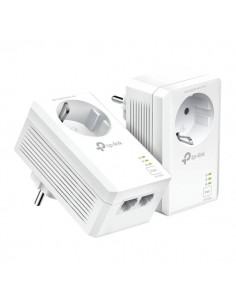 TP-Link TL-PA7027P KIT Pack de 2 Adaptadores Powerline - Velocidad hasta 1Gbps - Cobertura hasta 300m - Toma de Corriente