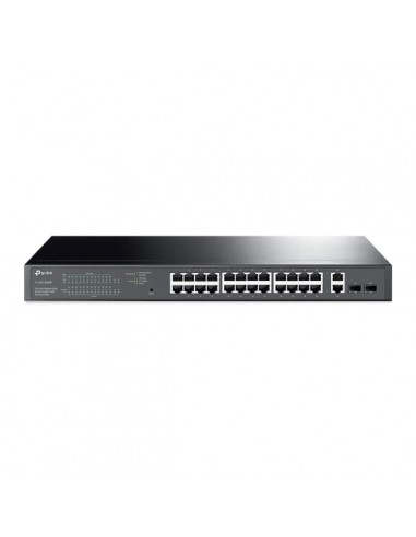 TP-Link TL-SG1428PE Switch 28 Puertos - Gestionado - 24xRJ45 PoE-1Gbps - 2xRJ45 1Gbps - 2xSFP 1Gbps - Soporta QOS -