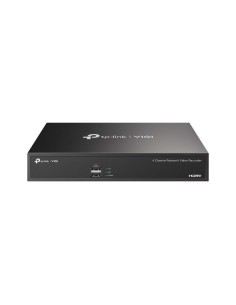 TP-Link Vigi NVR1004H Grabadora para Videovigilancia - Gestion hasta 4 Canales - RJ45 - HDMI - VGA - USB 2.0 - Interfaz SATA