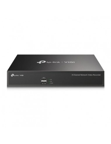 TP-Link Vigi NVR1008H Grabadora para Videovigilancia - Gestion hasta 8 Canales - Ethernet - HDMI - VGA - USB - Interfaz SATA