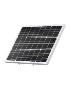 TP-Link Vigi Panel Solar - 60W - Voltaje 18V - IP67 - Angulos Ajustables - 690x516x30mm - Color Negro