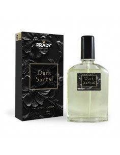 Prady Colonia Unisex Dark Santal - Frasco de 90 ml - Spray Pulverizador