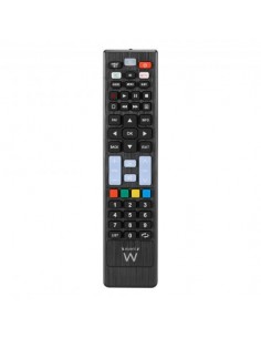 Ewent EW1577 Mando Universal para Lg-Samsung-Sony-Hisense y TCL - Preconfigurado - Botones NetTV y Smart Video - Color