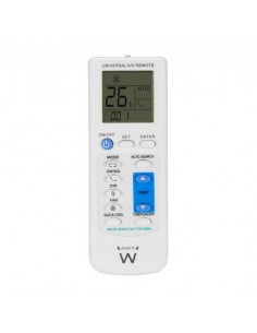 Ewent EW1579 Mando a Distancia Universal Aire Acondicionado - Color Blanco