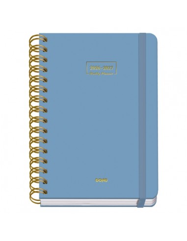 Dohe Premium Agenda Escolar 26 27 - Formato A5 - Dia Pagina - Papel Offset Ahuesado 80g - Cubierta de Carton Plastificado -