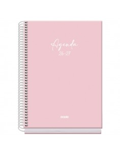Dohe Basic Serenity Agenda Escolar 26 27 - Formato A5 - Semana Vista - Papel Offset Ahuesado 70g - Cubierta de Carton