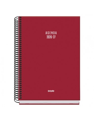 Dohe Basic Colour Vibes Agenda Escolar 26 27 - Formato A5 - Dia Pagina - Papel Offset Ahuesado 70g - Cubierta de Carton