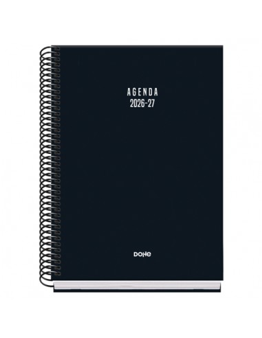 Dohe Basic Colour Vibes Agenda Escolar 26 27 - Formato A5 - Dia Pagina - Papel Offset Ahuesado 70g - Cubierta de Carton