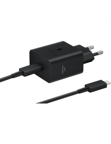 Samsung Cargador de Pared para Smartphone USB-C 45W - PD 3.0 - Cable USB-C 1 8m