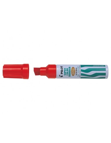Pilot Super Color 6600 Rotulador Permanente Multisuperficie Extragrueso - Punta Biselada Extragruesa de Fibra - Tinta Base