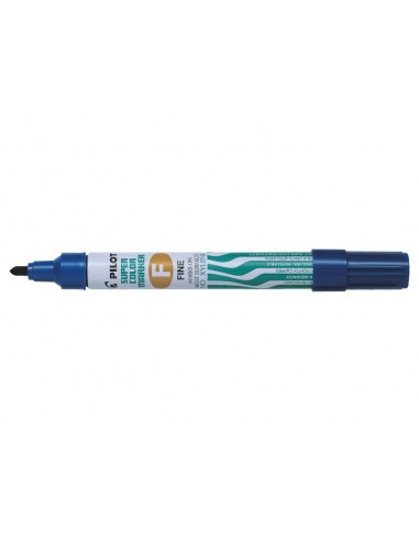 Pilot Super Color Rotulador Permanente Multisuperficie - Punta Fina de Fibra Conica - Tinta Base Alcohol Libre de Xileno -